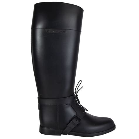 givenchy rubber riding boots|givenchy boots for men.